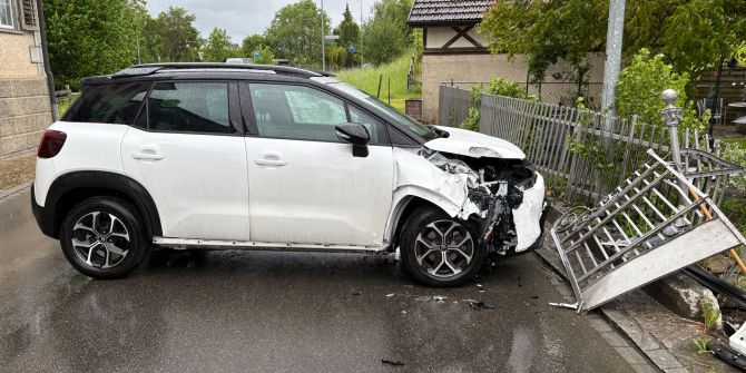 Amriswil TG Unfall