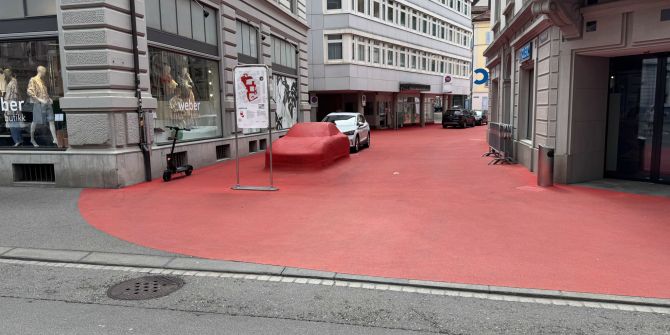 Unfallsituation St. Gallen