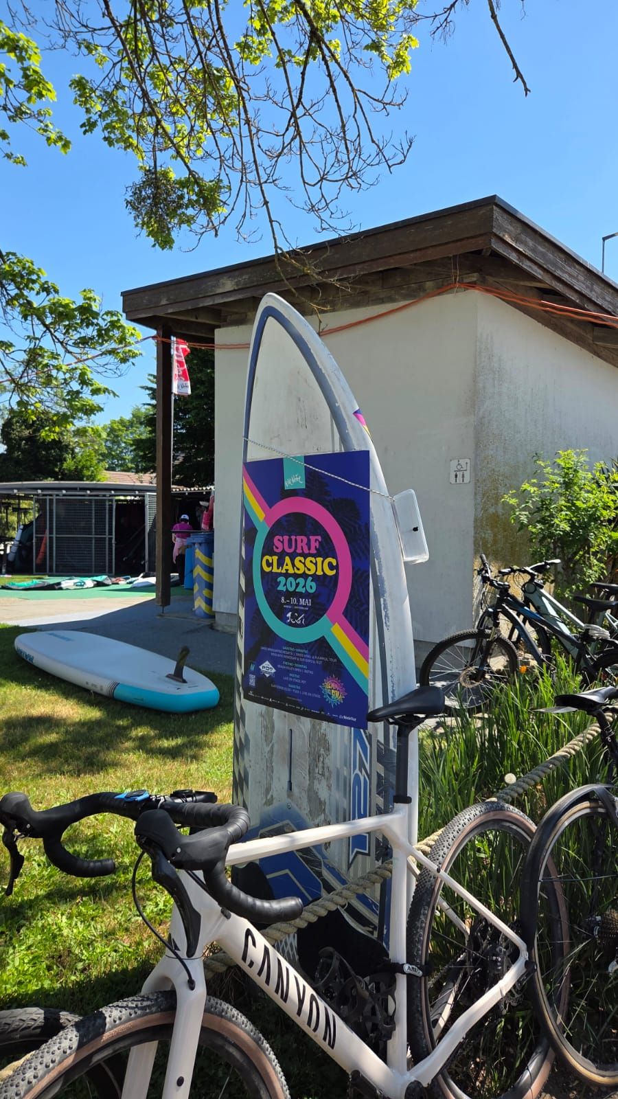 Grund: Heute findet in Murten das Surf Classic statt.