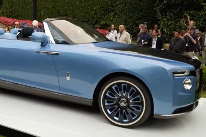Roll Royce Boat Tail