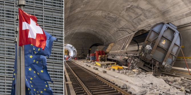 EU Schweiz Güterzug Regeln