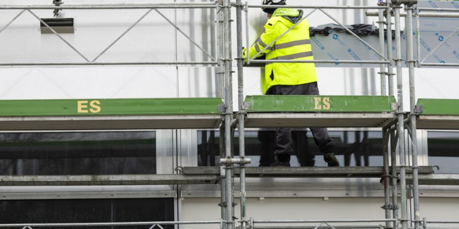 Insbesondere im Bau hat sich die gute Entwicklung fortgesetzt. Der entsprechende KOF-Indikator stieg auf den höchsten Stand seit über zwei Jahren. (Symbolbild)