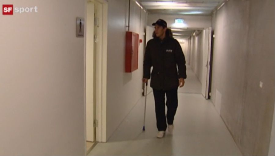 Nur wenige Tage zuvor hat sich Franco Marvulli bei einem Treppen-Sturz einen Kreuzbandriss zugezogen.