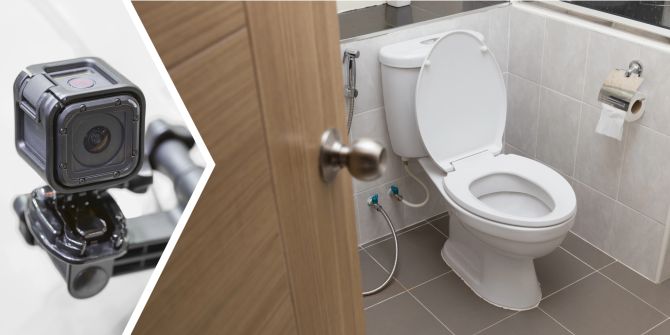 WC Kamera Frauen