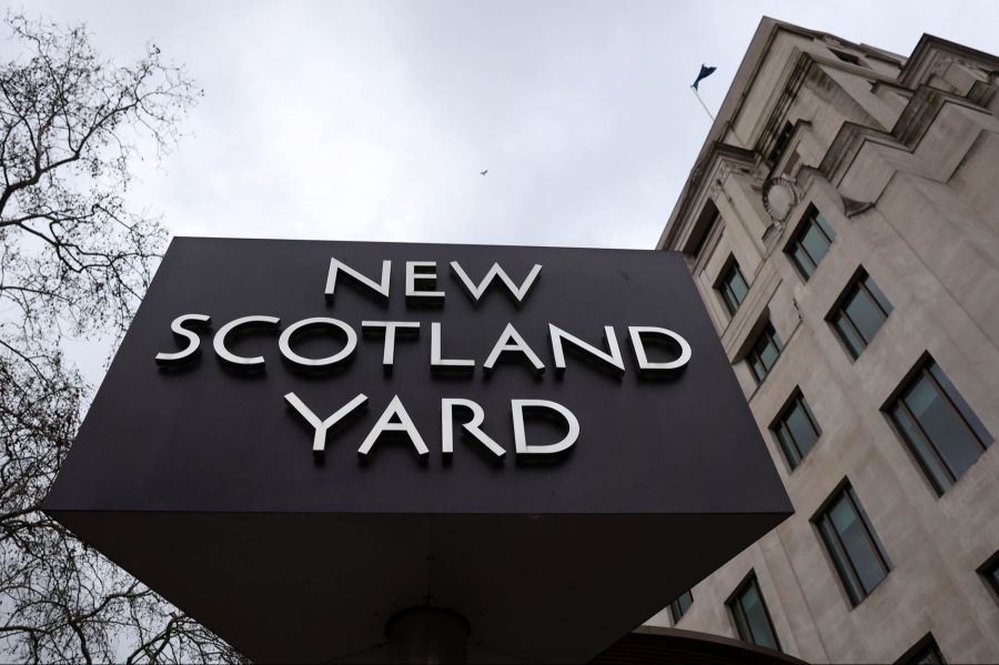 Das berichtete die britische Nachrichtenagentur PA unter Berufung auf Scotland Yard. (Archivbild)