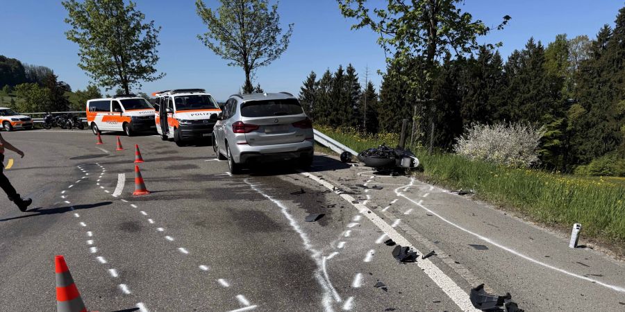 Unfallstelle St. Gallen