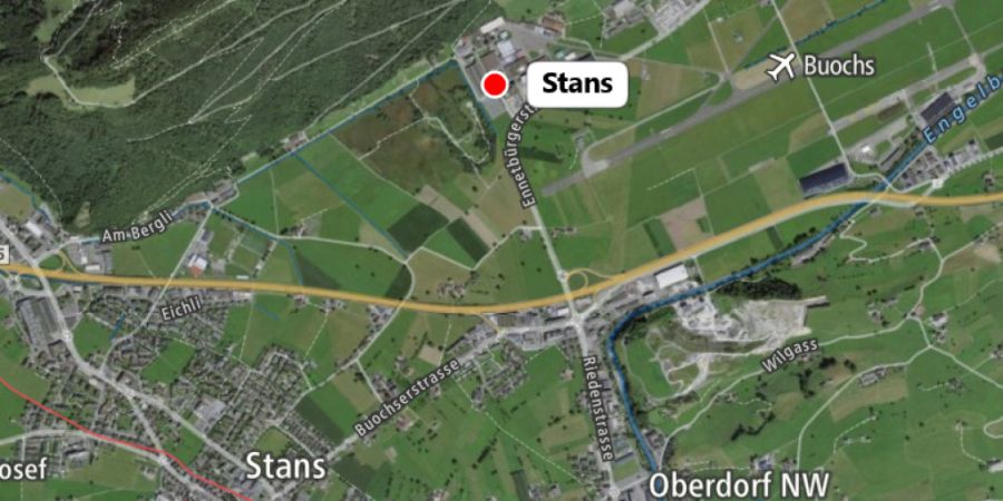 Die Zufahrt zu den Pilatus Flugzeugwerken soll verbessert werden.