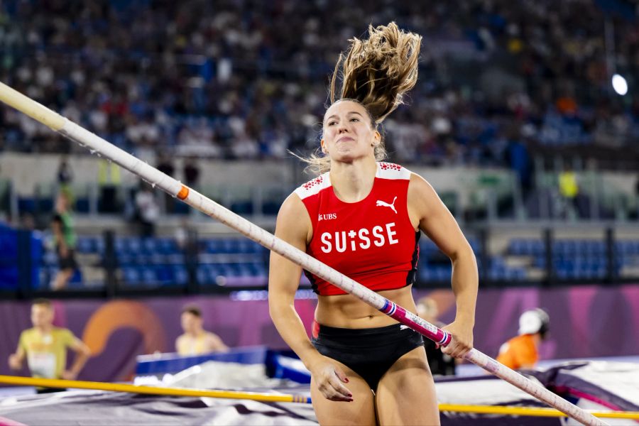 Angelica Moser Leichtathletik-EM Stabhochsprung