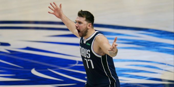 Luka Doncic steht mit Dallas vor dem Einzug in den Final der NBA. NBA