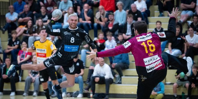 Der RTV 1879 Basel startet erfolgreich in die Aufstiegsspiele gegen Handball Stäfa und sichert sich zuhause den ersten Sieg. RTV 1879 Basel