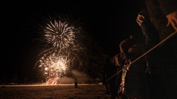 Das Feuerwerk ist jedes Jahr ein emotionaler Höhepunkt. Touch the Mountains