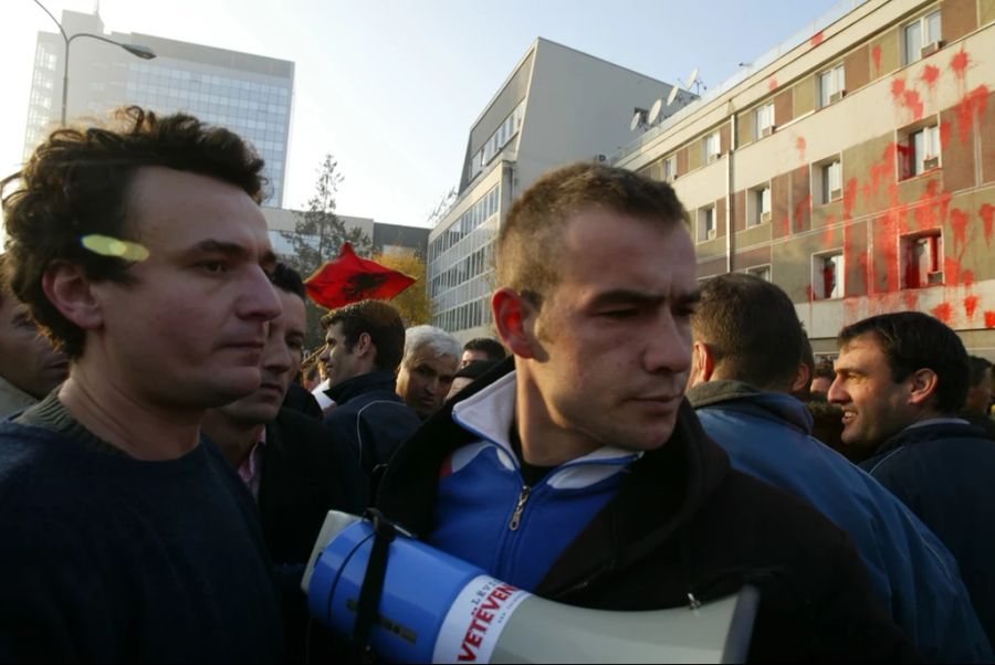 Albin Kurti Demo Kosovo