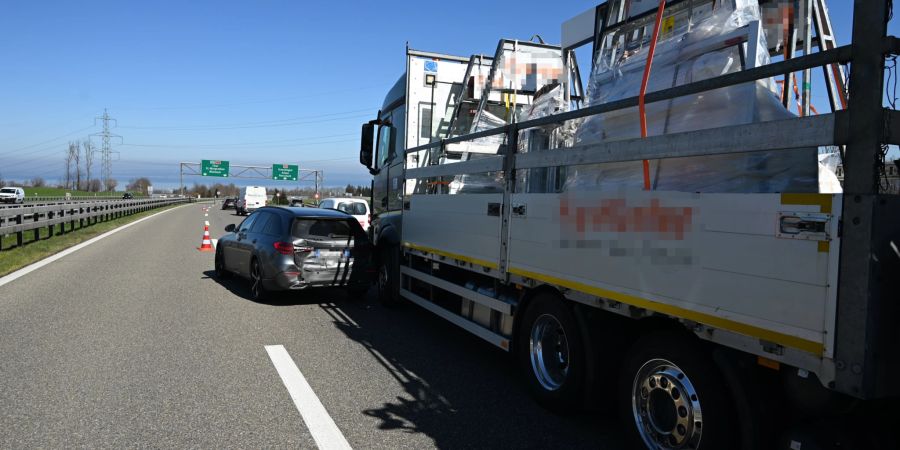 Auffahrkollision auf A1