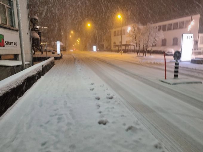 wetter schnee