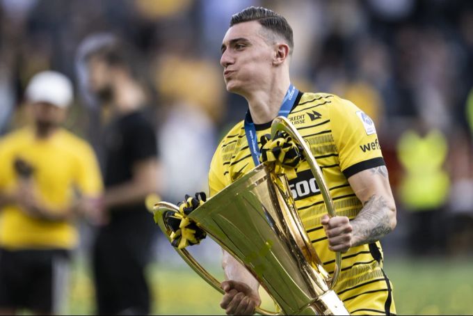 Cédric Zesiger holt mit YB drei Meister- und zwei Cuptitel. YB