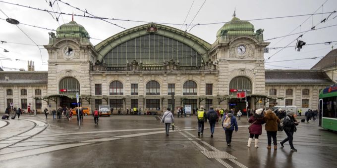 Der Bahnhof Basel SBB. (Archivbild) bahnhof basel sbb