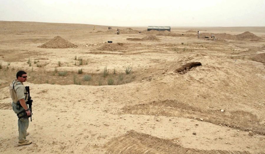 Das kurdische Massengrab wurde in der Provinz Muthanna gefunden. (Archivbild)