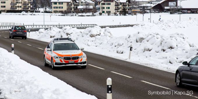 St.Gallen: Arbeitsintensiver Weihnachtstag ohne schwere Straftaten. Kanton St.Gallen