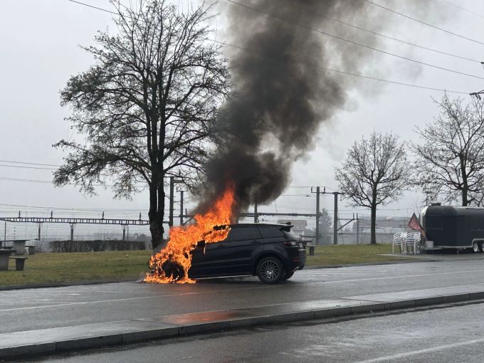 Am Fahrzeug entstand ein Totalschaden. Totalschaden