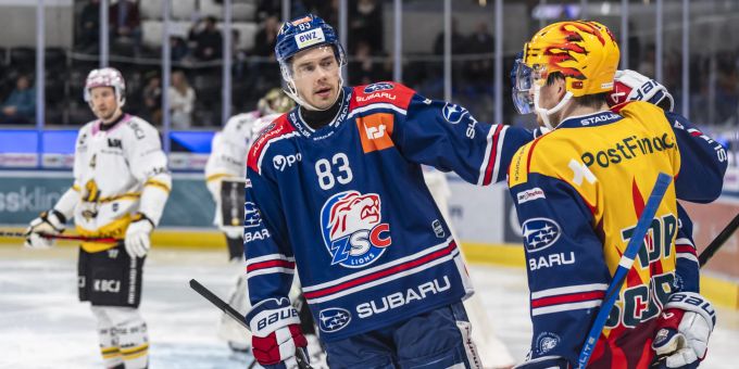 Die ZSC Lions bauen sich mit einem klaren Heimsieg gegen Ajoie wieder auf. ZSC Lions Ajoie