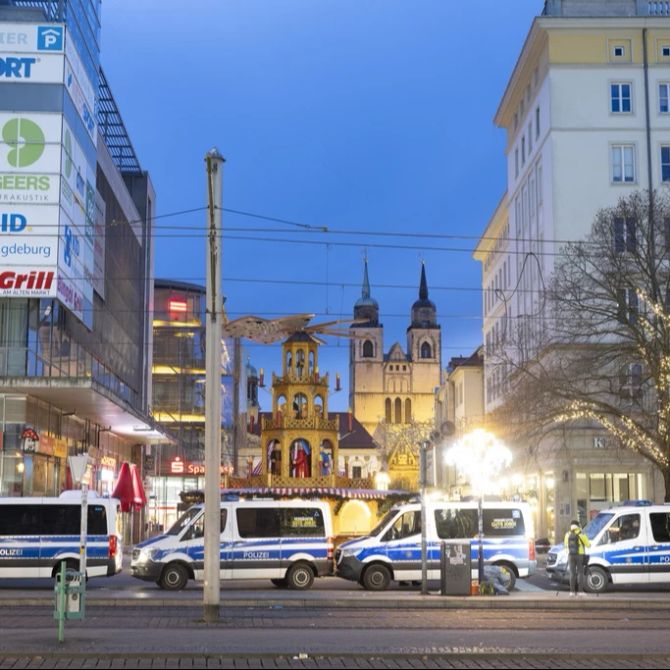 Anschlag Weihnachtsfahrer Magdeburg Fahrer