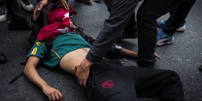 Argentine photographer Pablo Grillo injured during protest in Buenos Aires