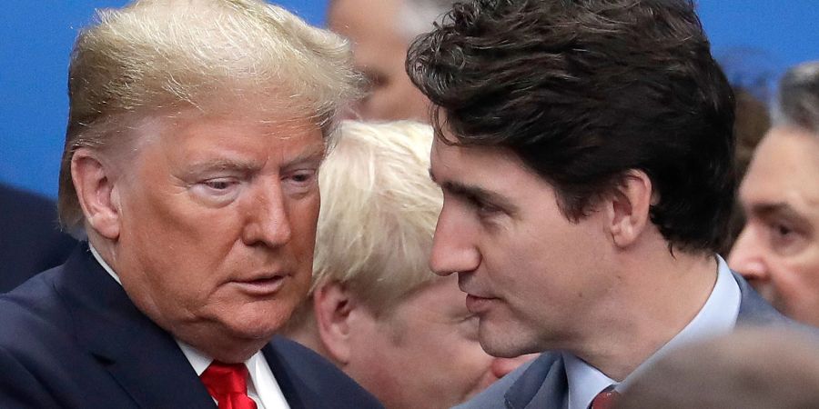 Donald Trump und Justin Trudeau