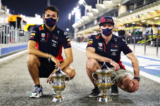 Red Bull Albon Verstappen