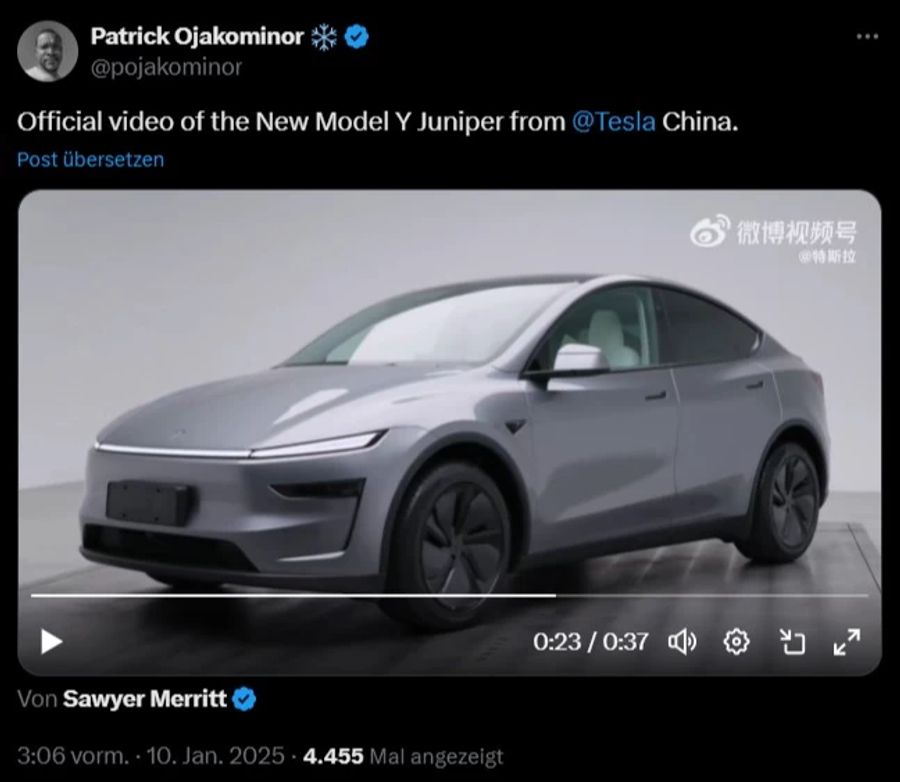 Tesla Model Y Juniper