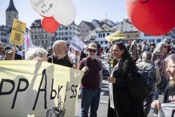demo in zürich 2025