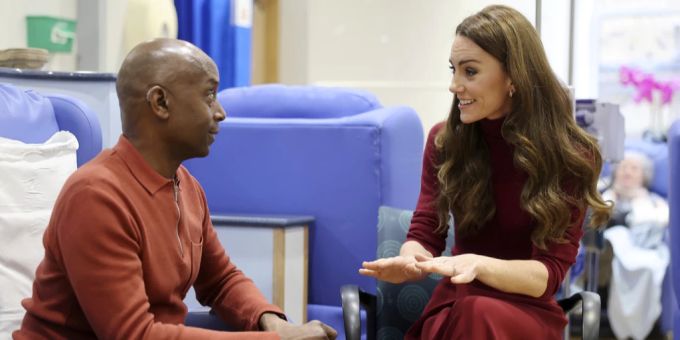 «Nahm sich Zeit» - Patient schwärmt vom Besuch von krebsfreier Kate