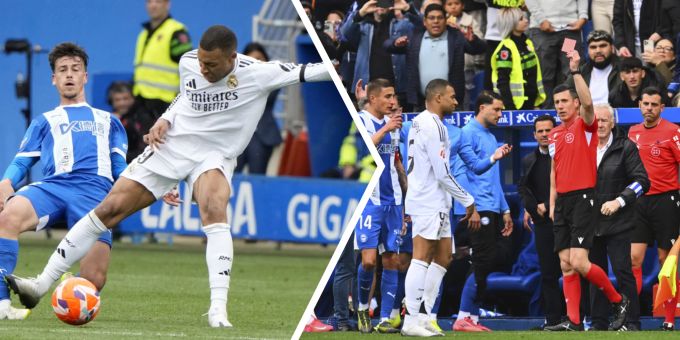 Brutaler Mbappé-Tritt - Real siegt in Unterzahl