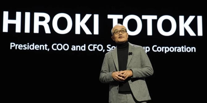 Hiroki Totoki CEO Sony