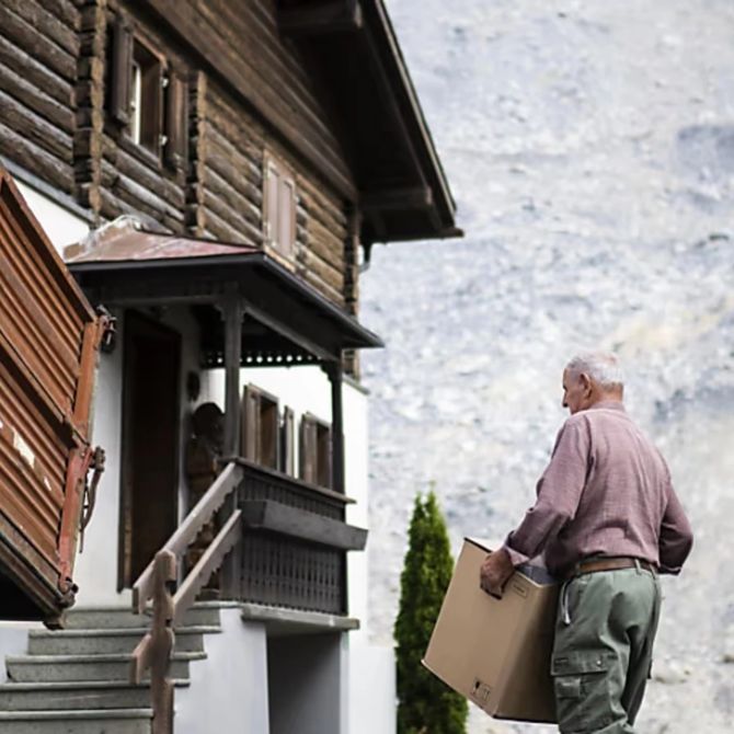 Brienz Dorf Rückkehr Graubünden