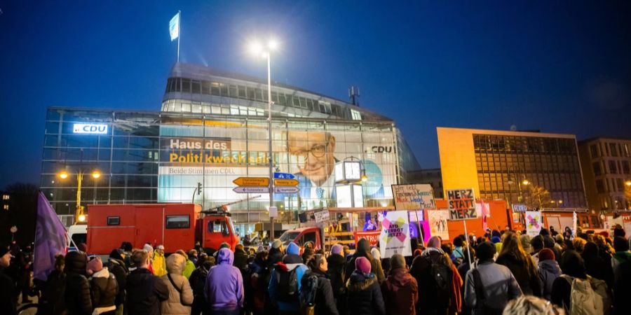 cdu zentrale demonstration