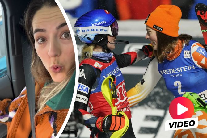 Mikaela Shiffrin Petra Vlhova