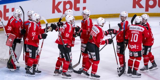 Die Schweiz kann doch noch gewinnen, gegen Frankreich holen die Eishockeyaner einen 2:0-Sieg. Schweiz