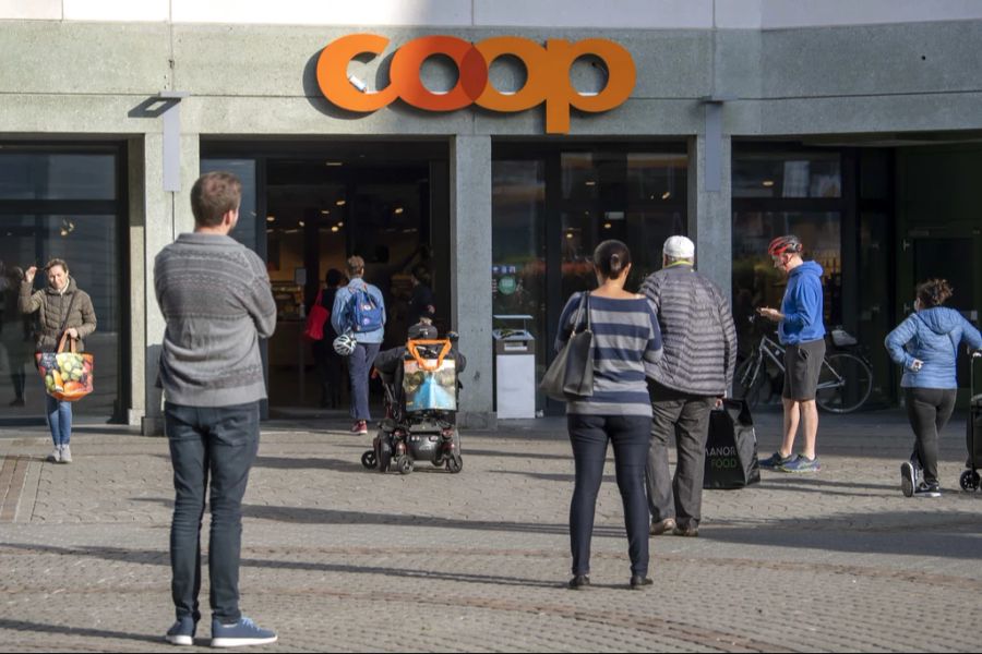 Auch bei Coop arbeiten Lernende Teilzeit.