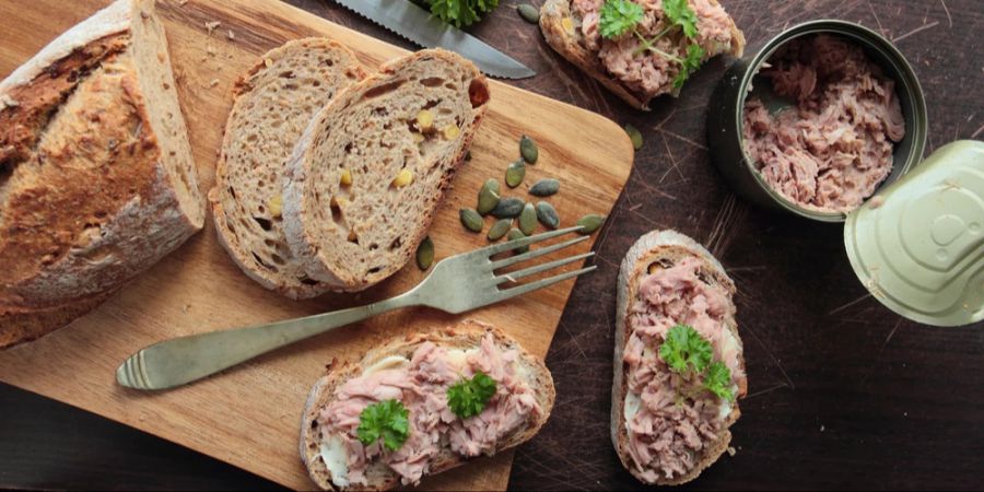 Thunfisch Dose Brotzeit