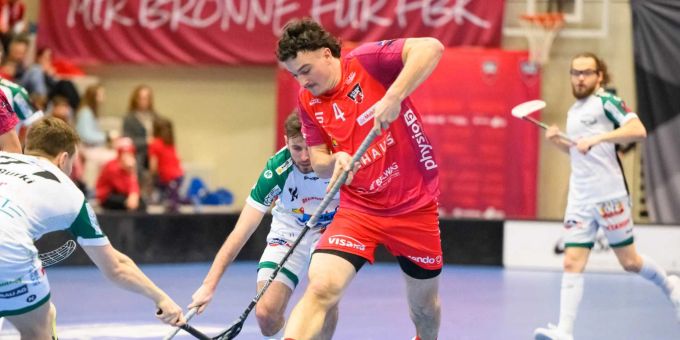 Mike Gerber kehrt nach zwei Jahren bei Floorball Köniz-Bern zurück zum Basel Regio. Mike Gerber im Spiel