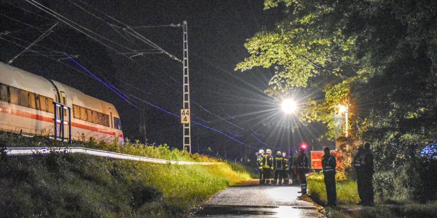 Bahnlinie bei Schwäbisch Gmünd
