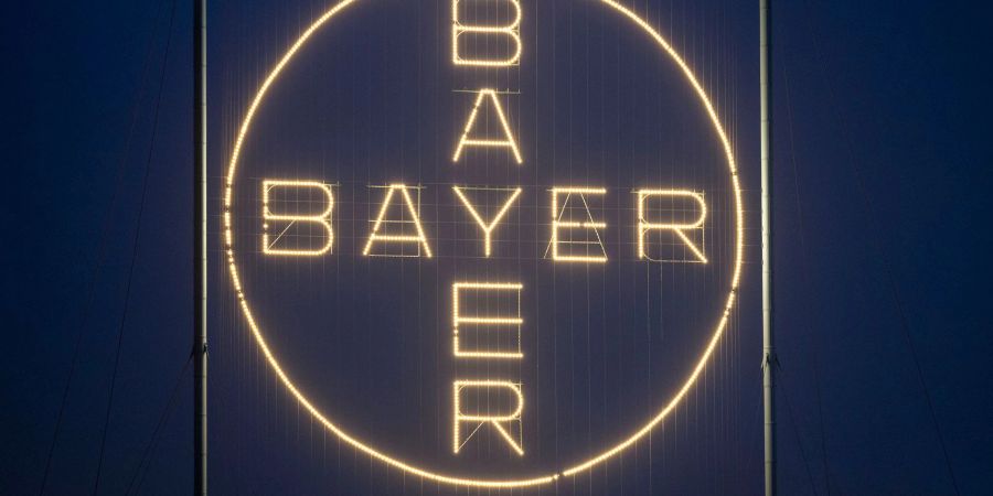 Bayer verbucht einen sinkenden Betr