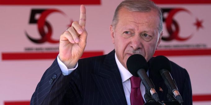Der türkische Präsident Recep Tayyip Erdogan drohte Israel am Sonntag mit einer Invasion. (Archivbild) Präsident Recep Tayyip Erdogan