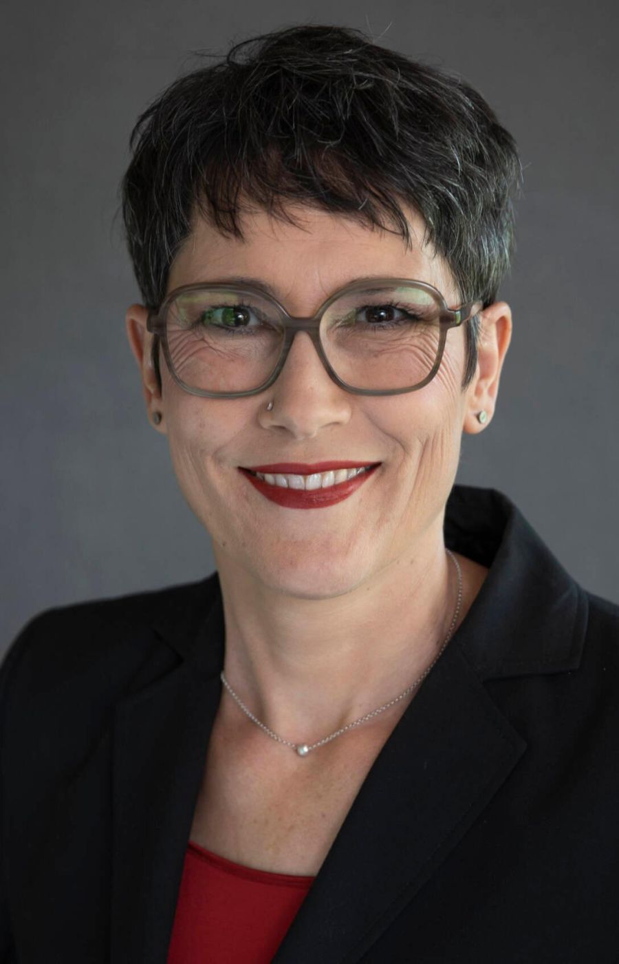 Colette Basler ist die höchste Lehrerin des Kantons Aargau.