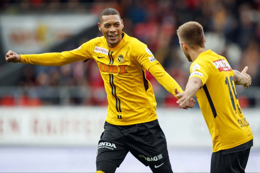 Insgesamt 188 Spiele hat Guillaume Hoarau für YB gemacht und dabei 118 Tore erzielt. Er ist in Bern eine Fussball-Legende.