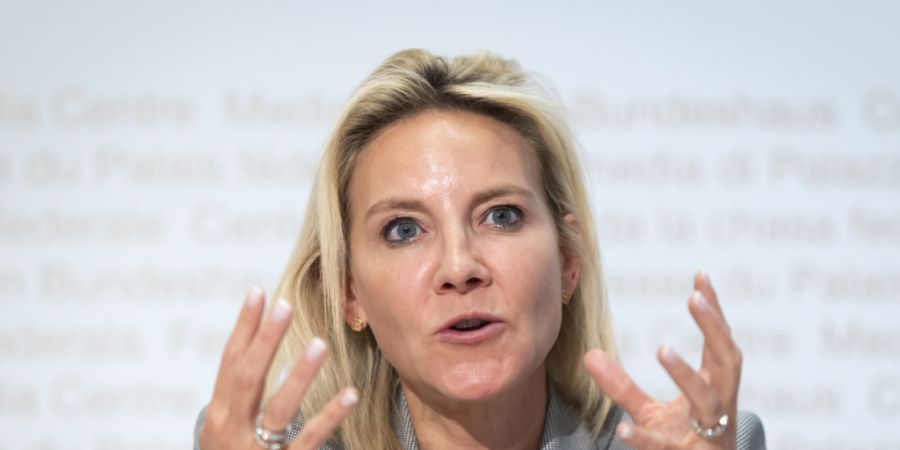 Die Genfer SVP-Nationalrätin und -Vizepräsidentin Céline Amaudruz will für den Bundesrat kandidieren. Das gab die 47-Jährige am Donnerstag in Genf vor den Medien bekannt. (Archivbild)