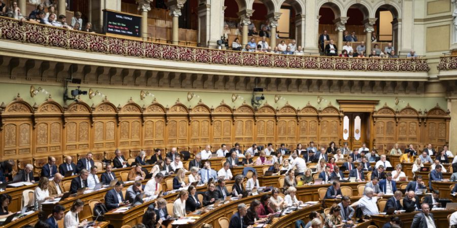 Vorstösse für die ausserordentliche Session «EU und Asyl» eingereicht hatten Mitglieder verschiedenster Parteien - neben Vertretenden der SVP auch Mitglieder der Grünen und der FDP. ...