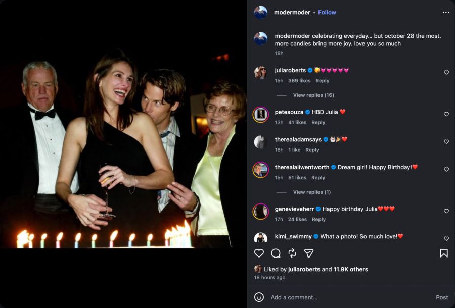 Julia Roberts Danny Moder