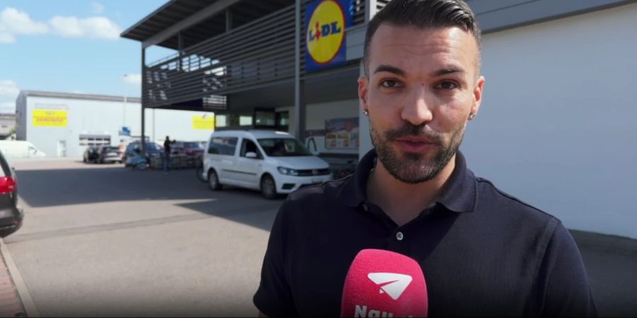 Lidl-Sprecher Sandro Kissayi sagt, das System habe für die Kundschaft auch Vorteile.