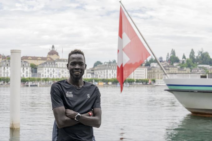 Dominic Lobalu darf nicht für die Schweiz bei Olympia antreten. SCHWEIZ LEICHTATHLETIK MEETING LUZERN